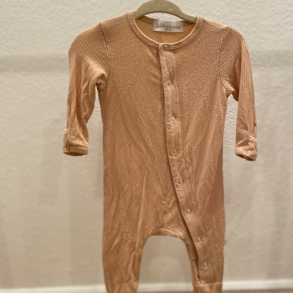 Goosebumps ribbed sleeper